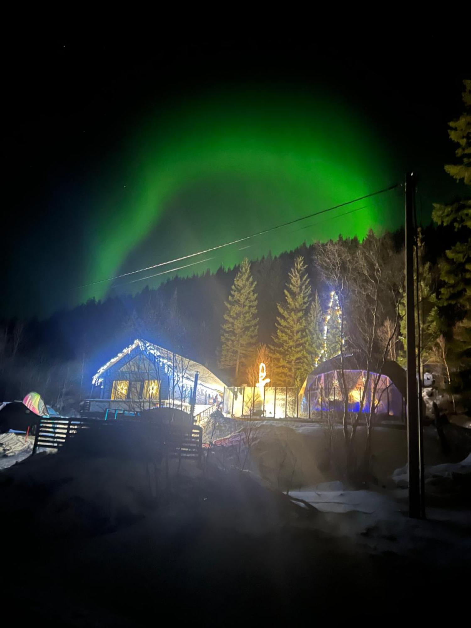 Отель Evenes Artic Glamping Evenesmarkja Экстерьер фото